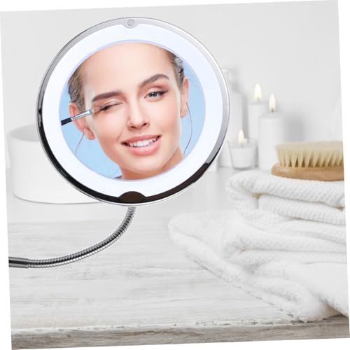 Miroir grossissant lumineux multifonction contre le manque de clarté