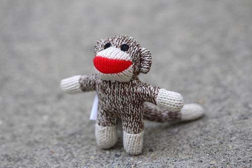 Le Singe Chaussette Classique mini figurine de collection Worlds Smallest