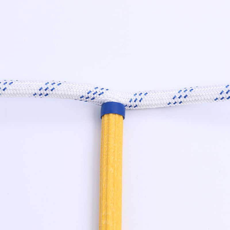 ロープラダー 柔らかい 脱出はしごロープ 滑り止め災害用 避難用 2階・3階・4階用 大人や子供用 耐荷重420kg 壁面作業の足場