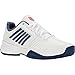 Produktbild K-Swiss Performance Herren Court Express HB Tennis Shoe, White/Blue Opal/Lollipop, 42.5 EU