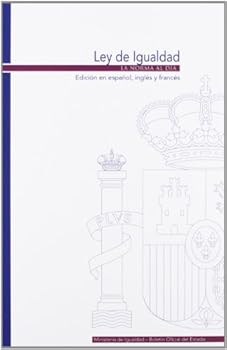 Paperback Ley de igualdad. Edición en español, inglés y francés [Spanish] Book