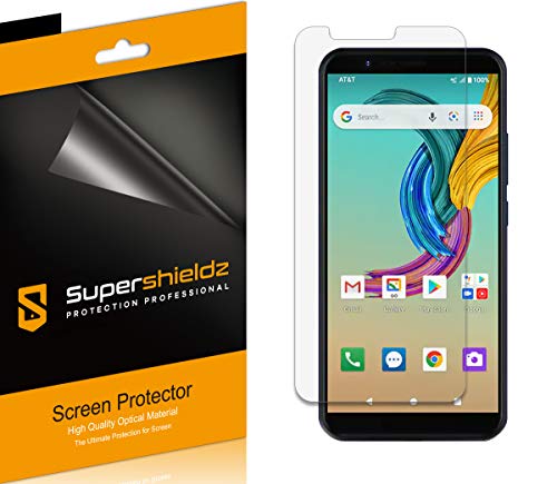 Supershieldz (6 Pack) Designed for AT&T Fusion Z Screen Protector, High Definition Clear Shield (PET)