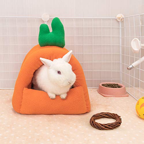 Andwe Guinea Pig House Bed Cozy Hideouts For Dwarf Rabbits Bunny Ferrets Rats Hedgehogs Chinchilla thumb #3
