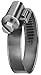 Precision Brand Smooth Band Metric Worm Gear Hose Clamp, 16mm - 27mm (Pack of 10)