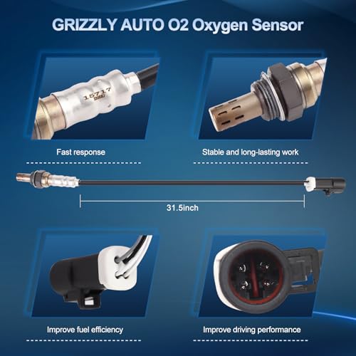 Sensor de oxígeno O2 compatible Ford Escape 2003-2014 set 4 miniatura 3
