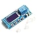 JESSINIE 1-Channel Timer Delay Relay XY-LJ02 Cycle Trigger Delay Timer Switch Circuit Electronic Relay Module with LCD Display, 12V Timer Relay Delay Controller Module Support Micro USB 5V Input