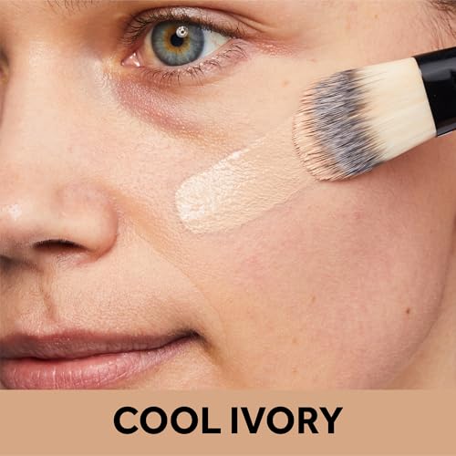 No7 Protect & Perfect Advanced All in One Foundation - Cool Ivory - Age Defying Foundation Makeup with SPF 50 - Makeup Base Cream Helps to Reduces