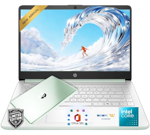 HP 14' Everyday Laptop • Copilot AI • Intel 4-Core N150 Processor • 4GB RAM,128GB SSD + 1TB...