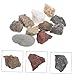 OUNONA Educational Rock and Mineral Kit Science Specimen for Classroom Field Testing Home Decor Collection Box