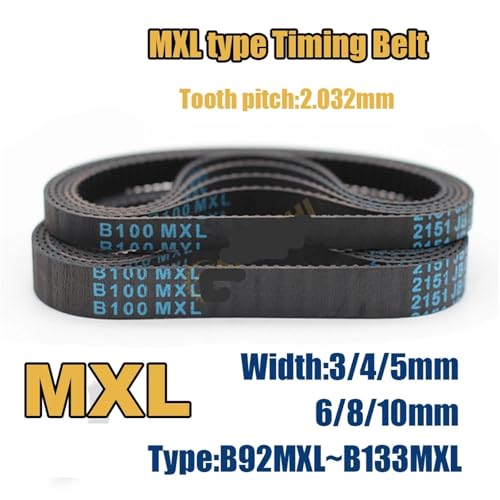 Courroie de distribution MXL haute résistance type B93MXL pas miniature