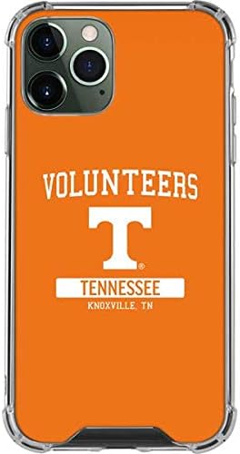 Skinit Clear Phone Case Compatible with iPhone 12 Pro Max - Officially Licensed University of Tennessee-Knoxville T Logo Vols on Gray Design