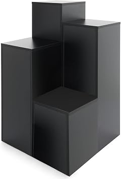 Displays2go Portable Pedestals for Floor, Set of 4