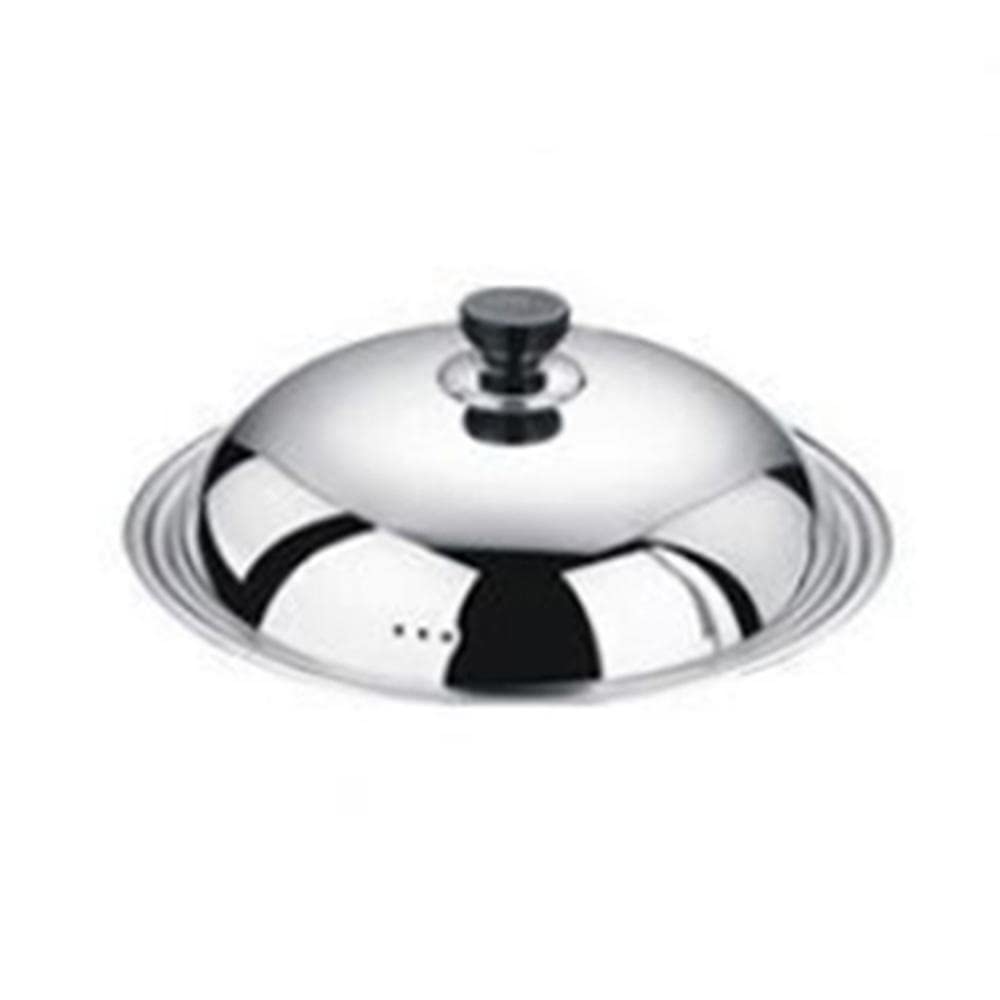 Tapa Sarten,Tapa Olla 36 cm Cocción útil Pan Pana PANILLA DE Acero Inoxidable Cobre Universal COVERSIÓN Visita LA Tapa REEMPLAZADA Fry Frye Wok Pot SEMICIRIR CUBIERTE Wok
