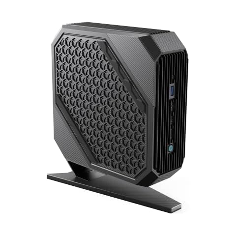 MINISFORUM Mini PC Neptune HX99G AMD Ryzen 9 6900HX 64GB DDR5 1TB SSD AMD Radeon RX 6600M Mini Gaming PC Wi-Fi 6E/BT5.2, 2xHDMI / 2X USB4 Port, 2X Slot PCIe/SATA SSD, 5X USB3.2 Port Cover