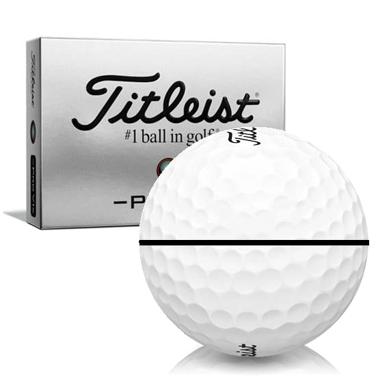 Titleist Pro V1x Left Dash AlignXL Personalized Golf Balls