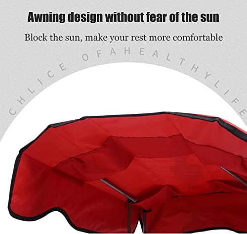 Chaise de camping pliante réglable et légère avec dossier inclinable - 4