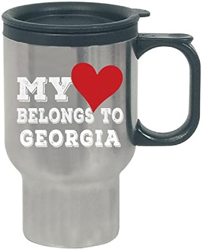 My Heart Belongs To Georgia - Travel Mug