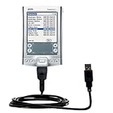 Gomadic Classic Straight USB Cable for The Palm Palm Tungsten E2 with Power Hot Sync and Charge Capabilities - Uses TipExchange Technology