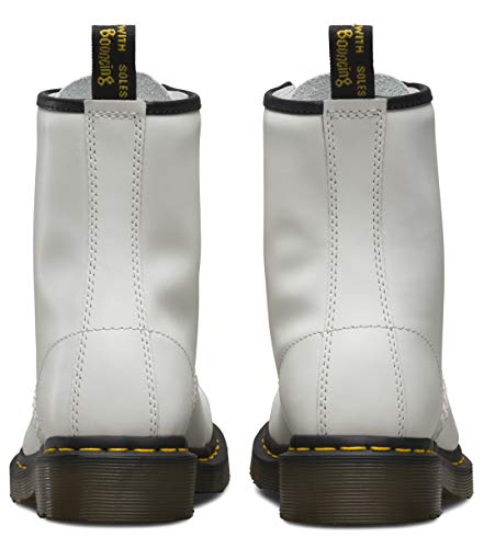 Dr. Martens, 1460 Original 8-Eye Leather Boot For Men And Women, White Smooth, 14 Us Women/13 Us Men #TOP2