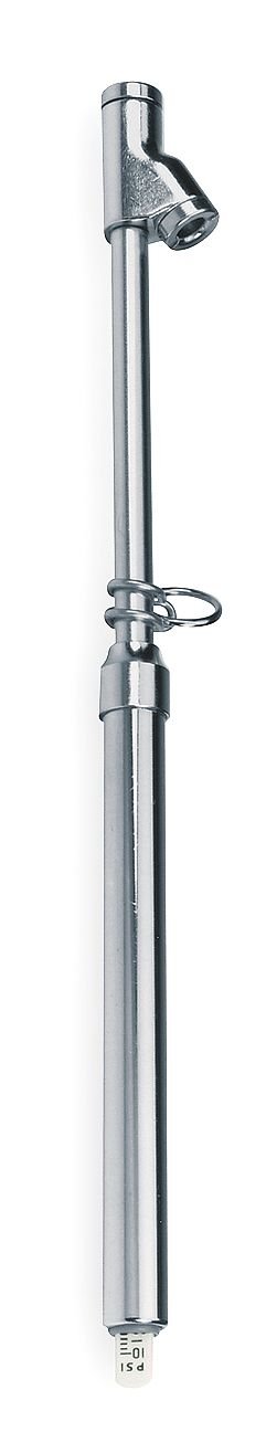 Dual Foot Tire Press Gauge, 10 to 150 psi