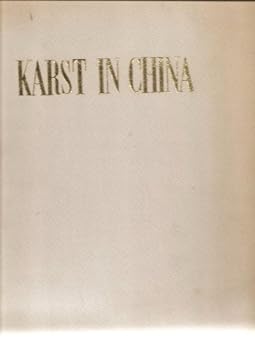 Hardcover Karst in China. Book