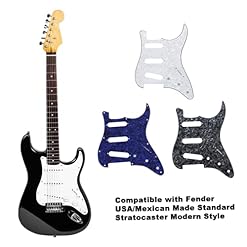 Pickguard chargé pré-pressé, pickguard de guitare Strat à 11 trous compatible avec Fender USA/Mexican Made Stratocaster… - Les Beatles, Paul McCartney, John Lennon, RIngo Starr, George Harrison Pickguard chargé pré-pressé, pickguard de guitare Strat à 11 trous compatible avec Fender USA/Mexican Made Stratocaster… – Image 5