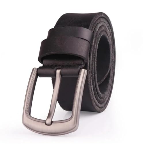 Men's Leather Jeans Belts Classic Work Business Dress Leather Belt2