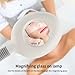 OmySalon 2 in 1 Facial Steamer with 5X Magnifying Lamp, Esthetician Steamer Hot Ozone Mist Face Spa Mist Steam for Home Beauty Salon, Personal Skin Care Deep Cleaning, White