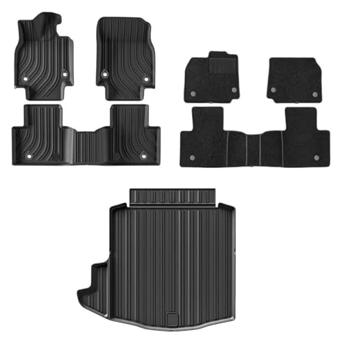 Tapis de sol Toyota Crown 2023 anti-boue tapis de voiture étanche TPE 7 pièces
