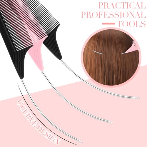 12 Peines Curvos en C para Peinados y Trenzas miniatura 3