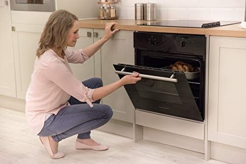 Russell Hobbs 65L, 60cm Wide, Single Electric Fan Oven in Black, RHFEO6502B