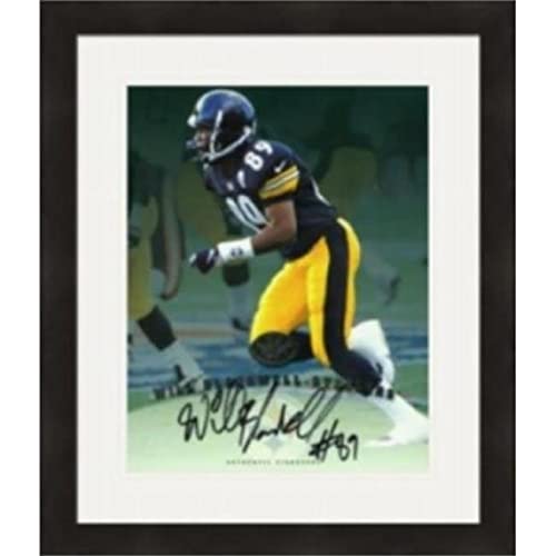 Autograph Warehouse 410241 Will Blackwell Autographed 8 x 10 in. Photo Pittsburgh Steelers Matted & Framed
