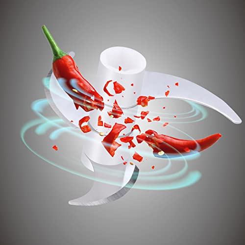 Electric Garlic Chopper, Portable Veggie Chopper, 350Ml Garlic Grinder Masher Onion Chopper, Blender To Vegetable, Cordless Food Processor For Ginger, Chili, Fruit, Meat, Spices, Beans, Etc #TOP6