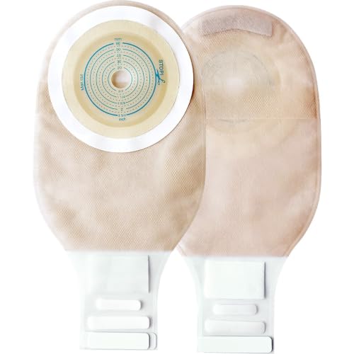 Bolsas de colostomía drenables con cierre suministros para ostomía de una pieza recortables de 60mm