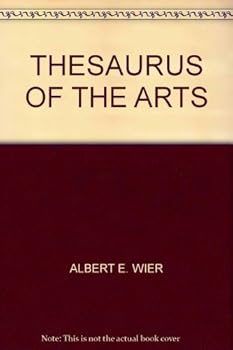 Hardcover THESAURUS OF THE ARTS Book