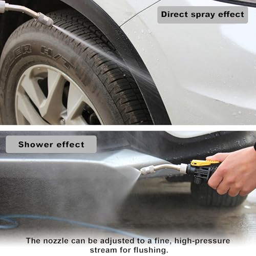 KVAEY RV Water Heater Tank Rinser, Metal Tube Camper Hot Water Tank Flush Wand, Travel Trailers Water Heater Flusher Flushing Out Removes Sediment and Scale, Car Accessories by KVAEY - Image 4