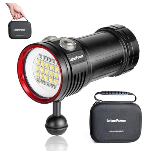 LetonPower 10000 Lumens Underwater Light
