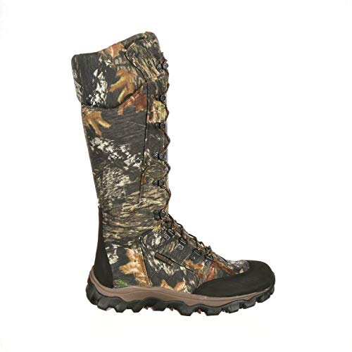 Image of ROCKY Men's Camouflage Waterproof Side-zip Snake Boots