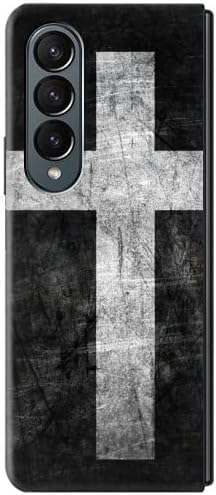 R3491 Christian Cross Case Cover for Samsung Galaxy Z Fold 4