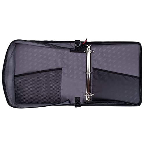 Image of Case-it Universal 2-Inch 3-Ring Zipper Binder, Holds 13 Inch Laptop, Magenta, LT-007-MAG