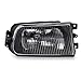 PENSUN Fog Lights Black Housing Fit for 1997-2000 BMW E39 5 Series 528i 540i / 1999-2002 BWM Z3, Front Bumper Lamp Assembly 1 Pair