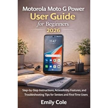 Motorola Moto G power user guide for beginners 2026: Step-by-step instructions, Accessibility Features,and troubleshooting tips for seniors and first-time users (English Edition)