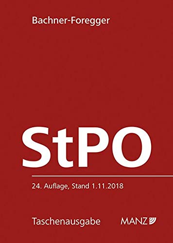 Strafprozessordnung StPO (Taschenausgabe) Strafprozessordnung StPO (Taschenausgabe)