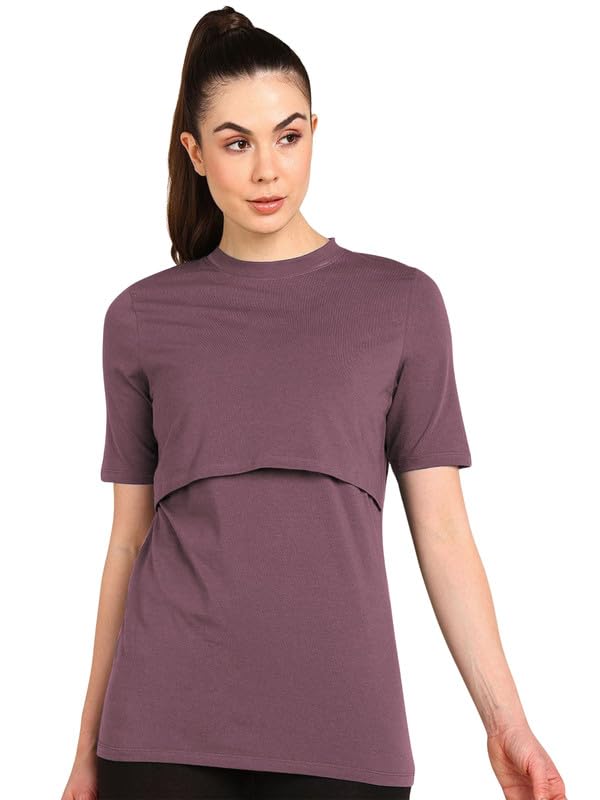 ZELENA Zipless Nursing & Maternity Tops for Women – Comfortable Feeding T-Shirts for Moms ZELENA Zipless Nursing & Maternity Tops for Women – Comfortable Feeding T-Shirts for Moms