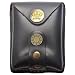 CyberDyer Genuine Leather Magnet Ammo Pouch for Slingshot Stainless Steel Bag Case (Coffee)