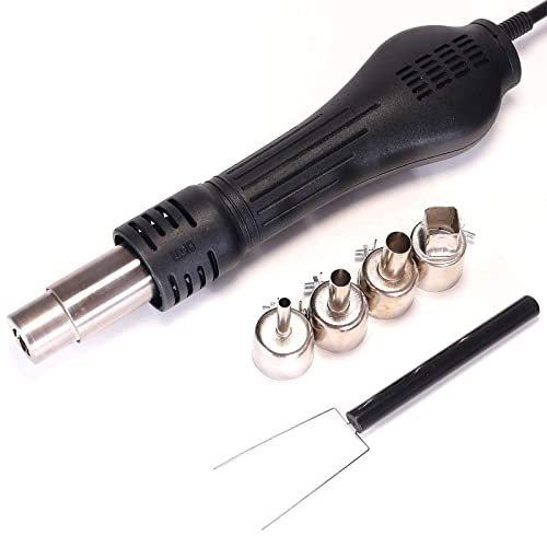 Image of YIHUA 853D 2A USB Professional Soldering Rework and Power Supply Station bundle with 17.32 inch x 12.20 inch M180 Electronic Repair Mat with Iron Holder, Soldering Cleaning Kit, and Accessories (26 Items)