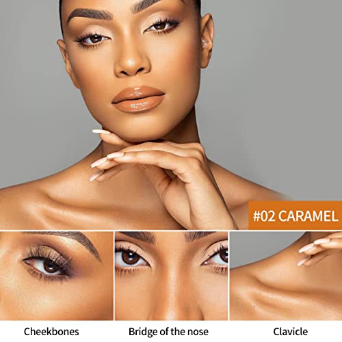 De'lanci Cream Contour Stick, Concealer Stick Contour With Brush, 2 In 1 Full Coverage Concealer Makeup Foundation Stick, Waterproof Contour Stick With Strong Malleability Performance (#02 Caramel)… #TOP3