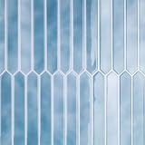 CRE8TIVE Azulejos Adhesivos Cocina Mármol Azul Baldosas Adhesivas Pared Hexágono Largo 4 Piezas Azulejos Adhesivos Baño Impermeable Salpicadero Cocina Moderno Vinilo Azulejos Lavadero 30.5 x 30.5cm