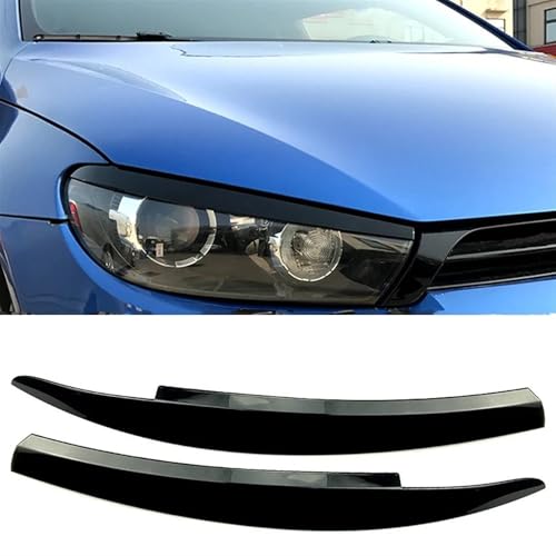 Phares sourcils pour VW Scirocco 2008-2017 cache-phares de style sport - 2