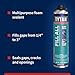 Fill All 24 oz Gap Filler Expanding Foam Sealant, Gaps & Cracks Spray Foam Insulation, Waterproof Polyurethane, Gun Not Included (12x24oz)